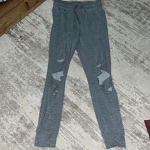 Like New Distressed Style Sweatpants by Express